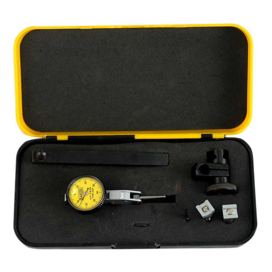 Baker 302P Lever type Dial Gauge, Range 0.08mm, Reading 0.01mm