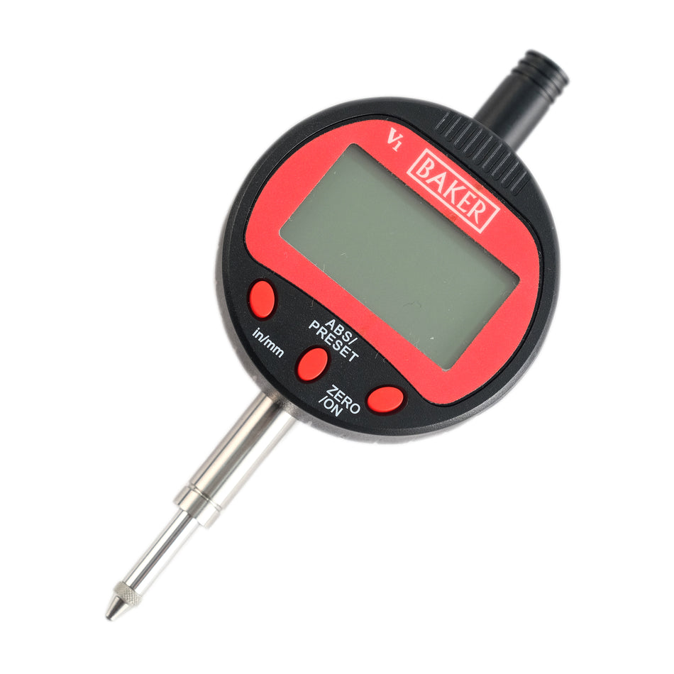 Baker V1 Digital Dial Gauge, Reading 0.01mm, Range 0 - 12.5mm