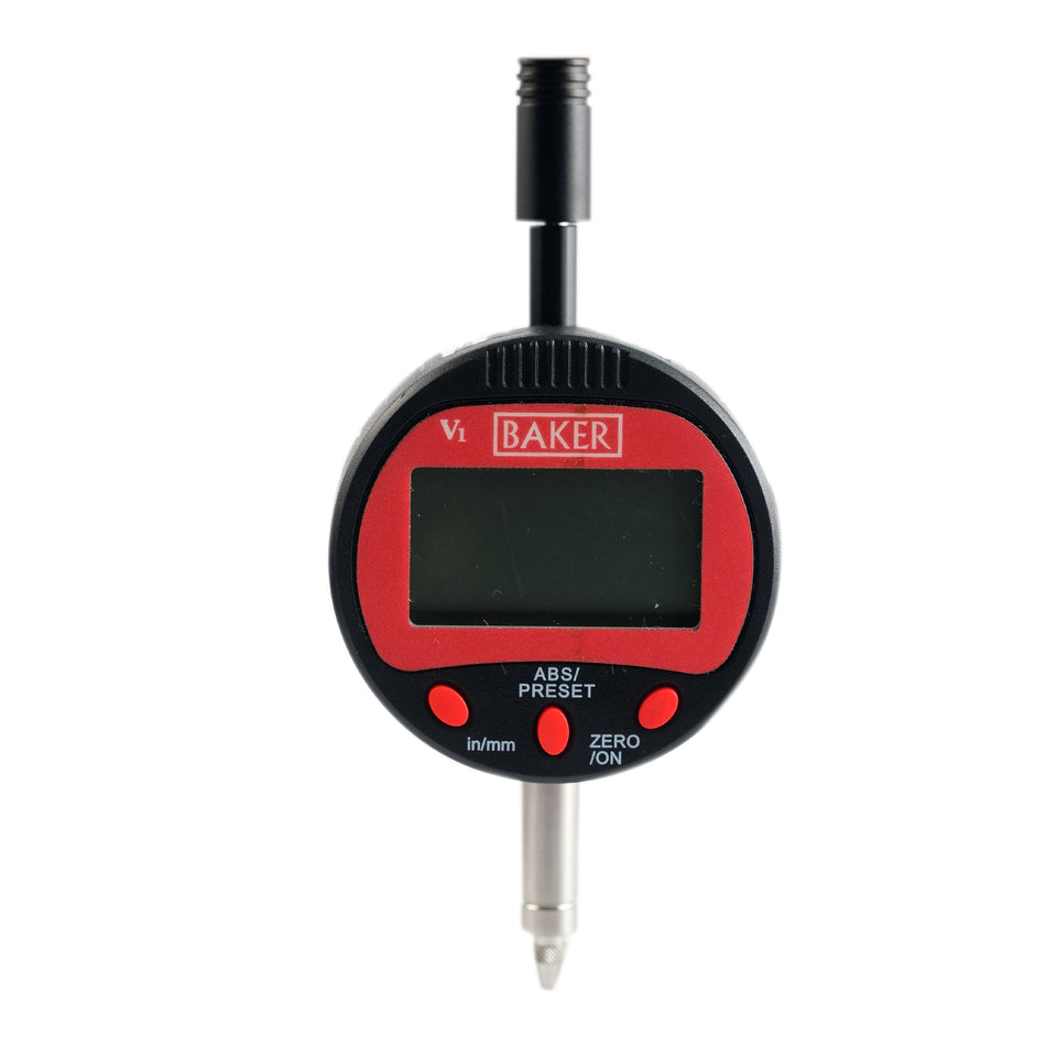 Baker V1 Digital Dial Gauge, Reading 0.01mm, Range 0 - 12.5mm