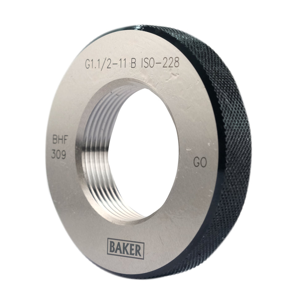 Baker 1.1/2" BSP TPI 11 Thread Ring Gauge