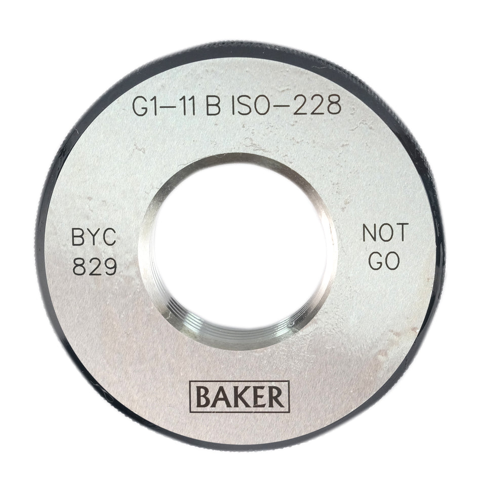 Baker 1" BSP TPI 11 Thread Ring Gauge