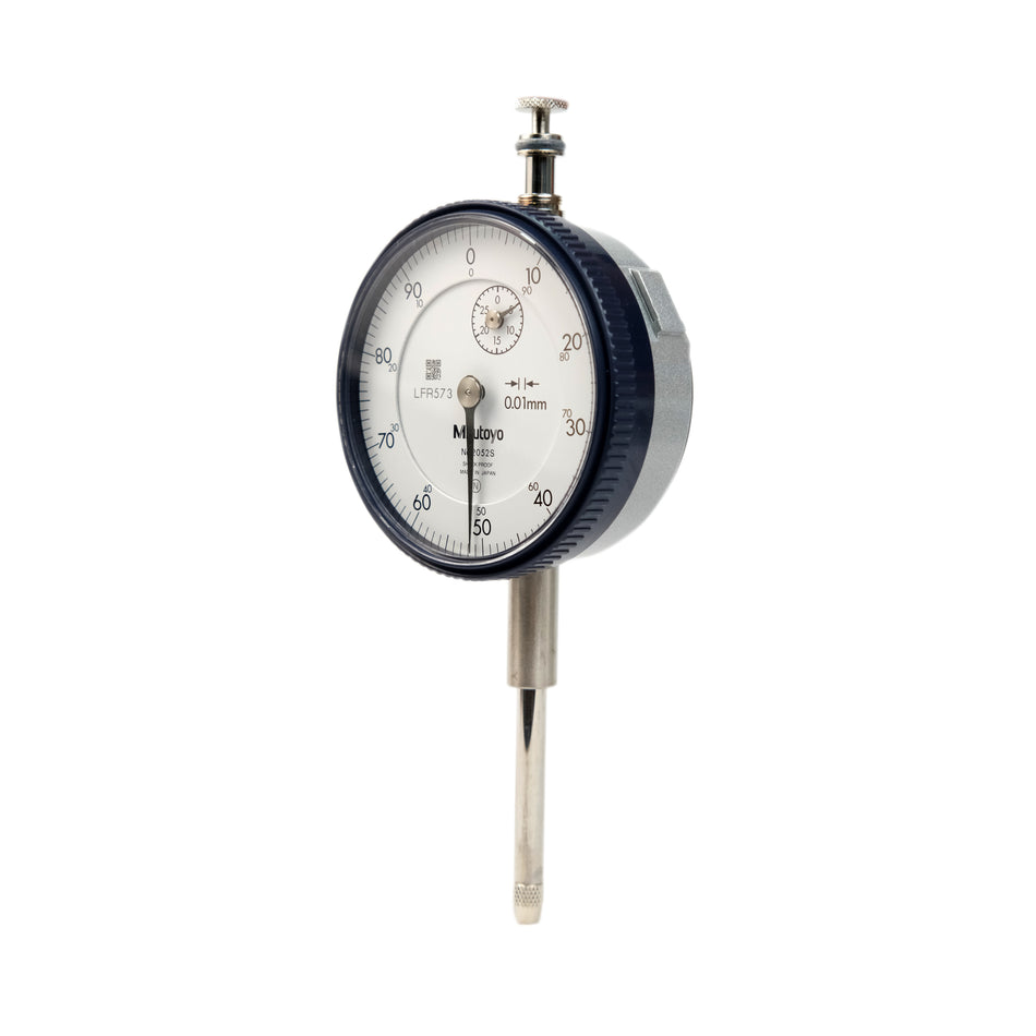 Mitutoyo 2052S Dial Indicator, Range 30 mm, Graduation 0.01 mm