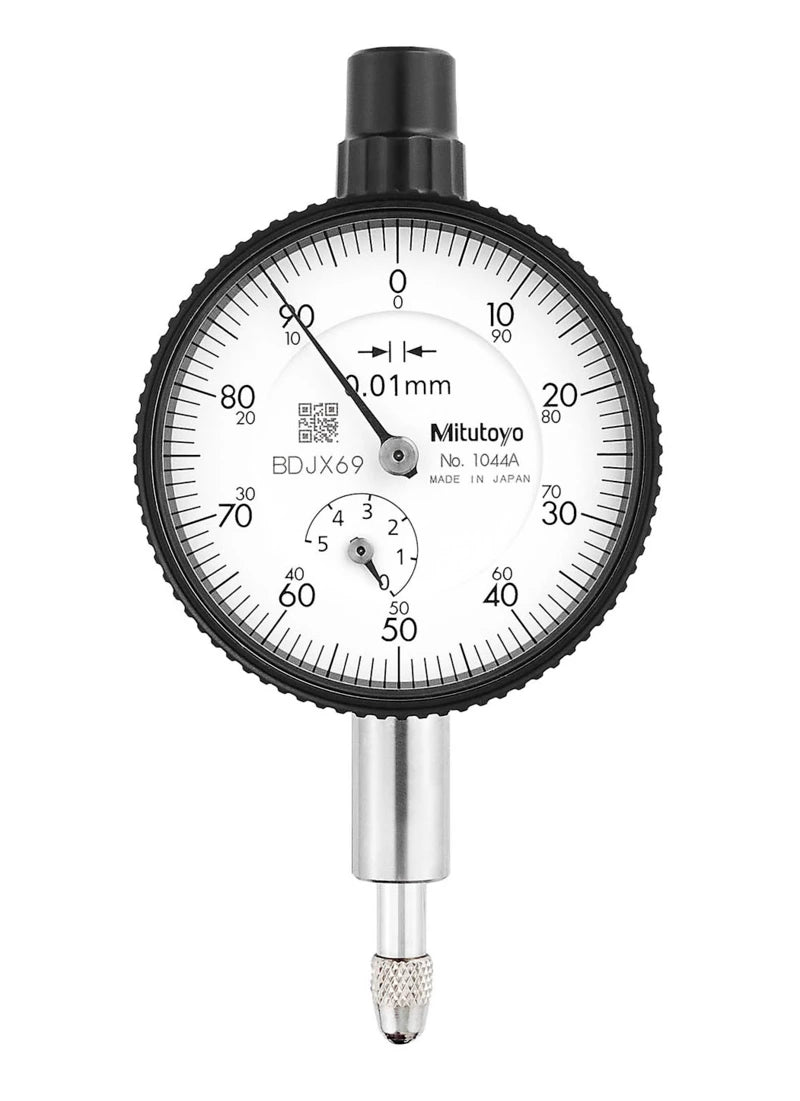 Mitutoyo 2046A Dial Indicator, Range 10 mm, Graduation 0.01 mm