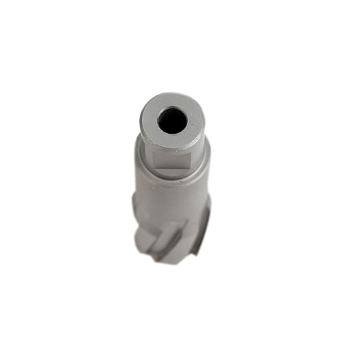 Metal component on a white background