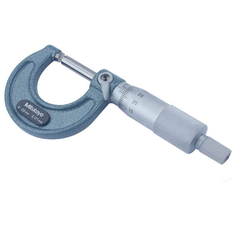 Mitutoyo 103-137 Outside Micrometer, Range 0-25 mm