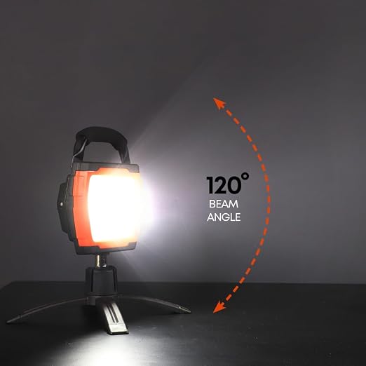Groz 36W LED SMD RECHARGEABLE SITE LAMP LED/660