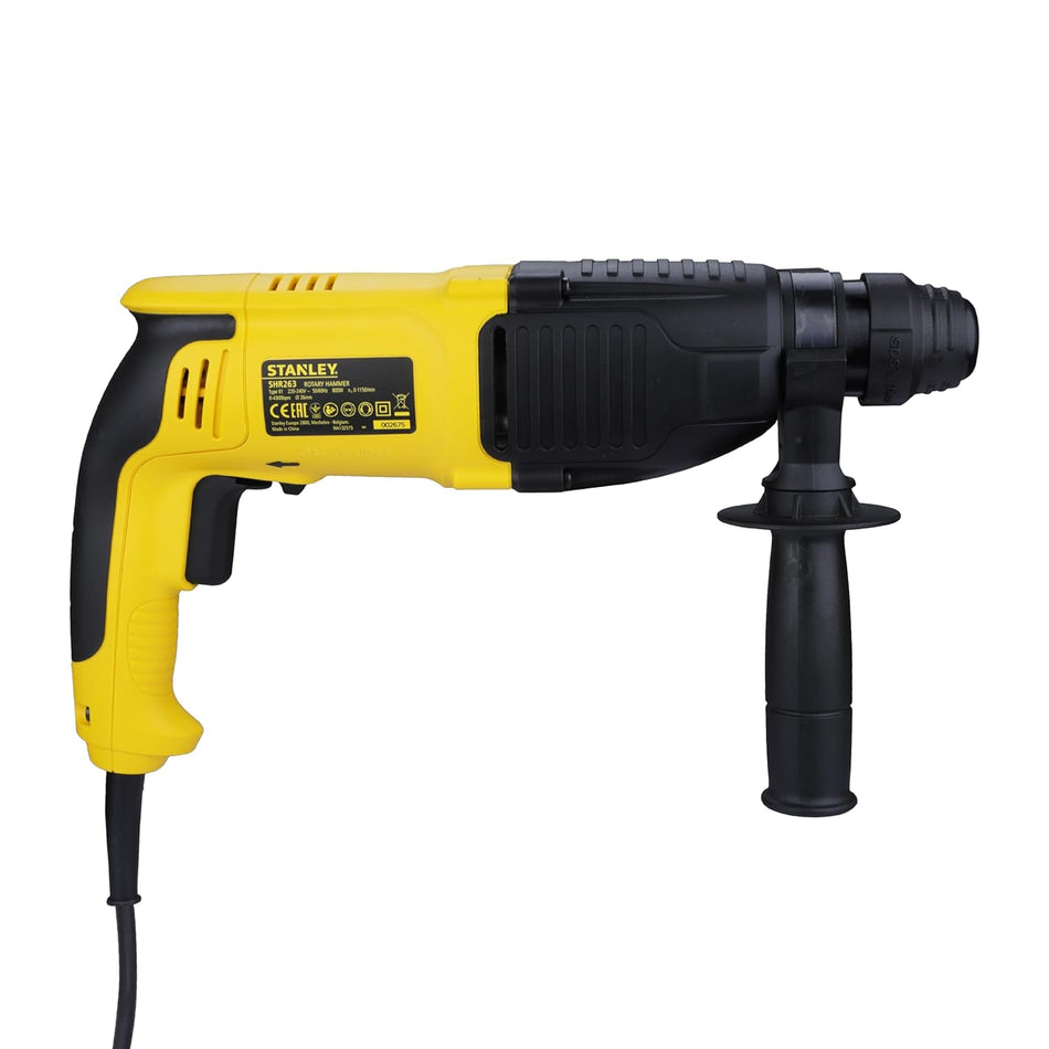 STANLEY - SHR263K-IN - 800W 26mm 3 Mode SDS-Plus Corded Hammer