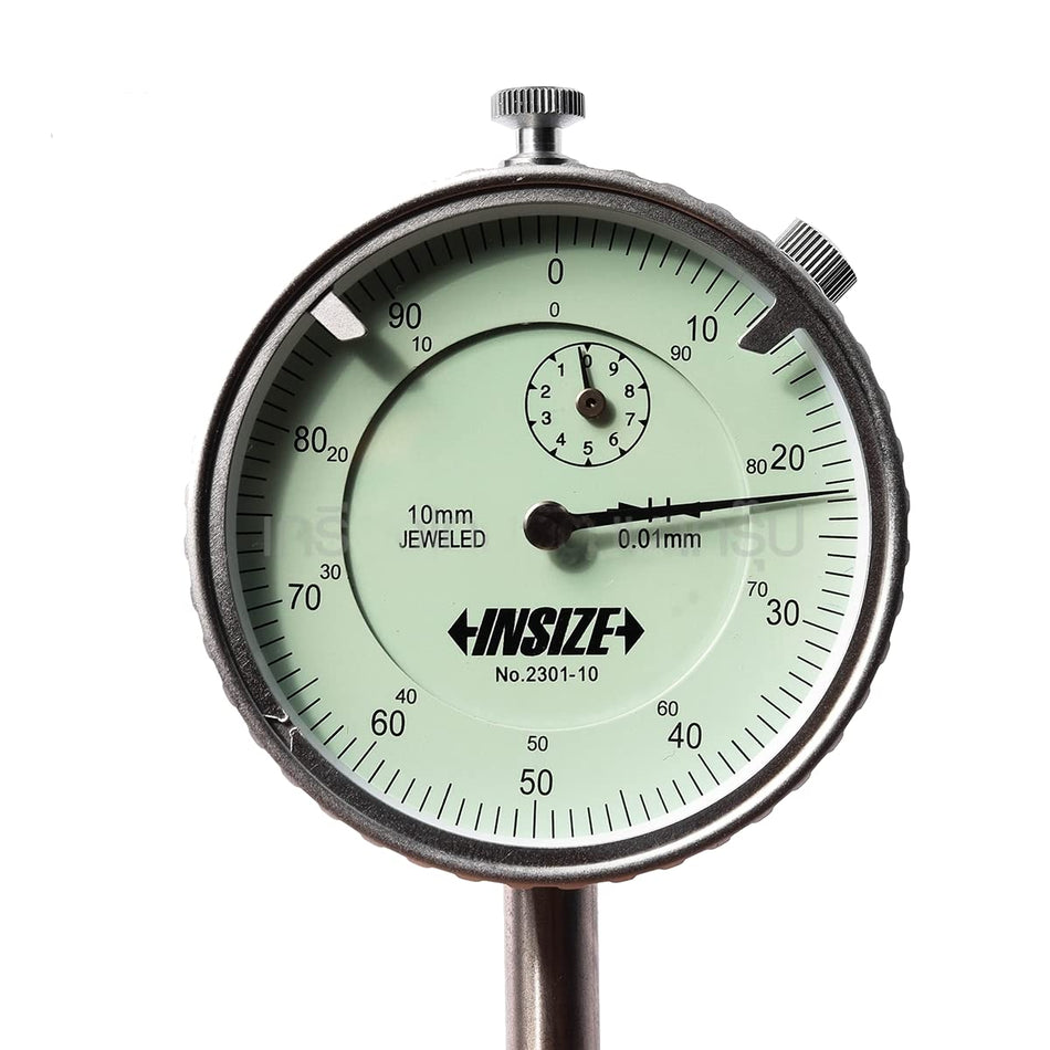Insize 10mm Plunger Dial Indicator, 2301-10