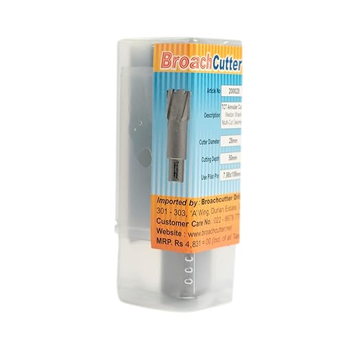Broach Cutter tool in packaging with visible branding on a white background