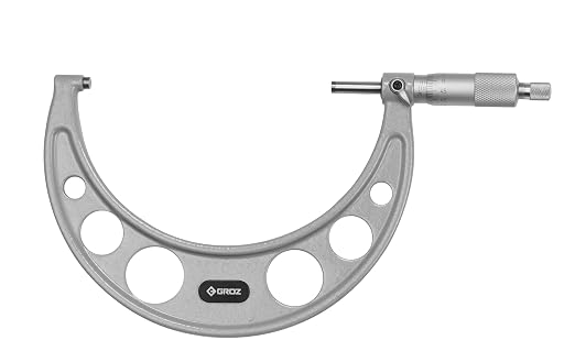 Groz 125-150mm Metric Outside Micrometer, MM/125-150