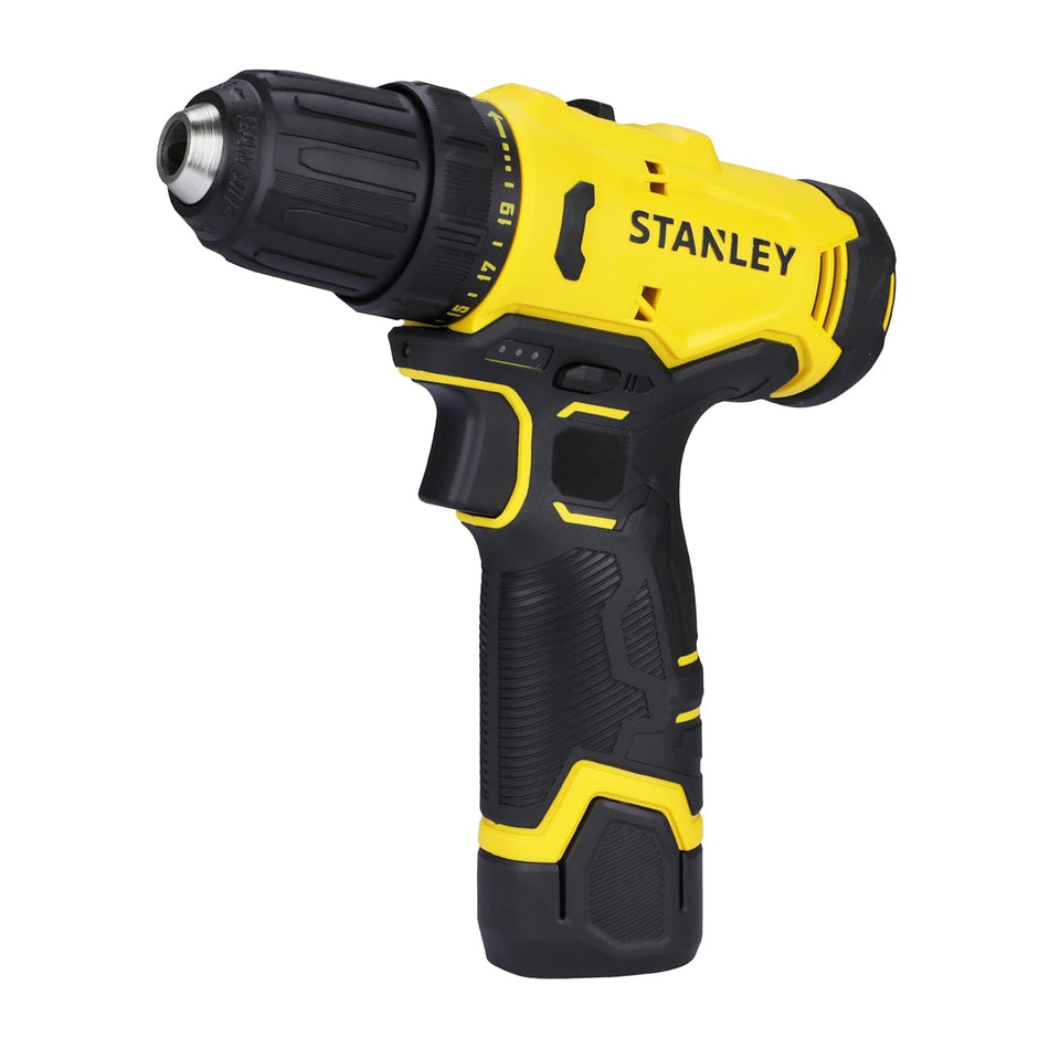 STANLEY - SCD10D2K-IN - (12 V) Brushed Hammer Drill Driver