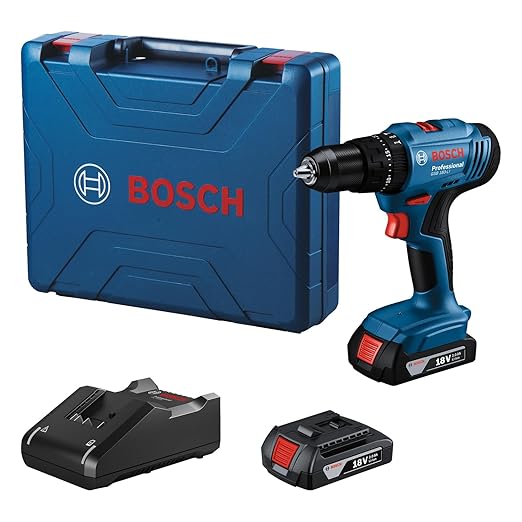 BOSCH -GSB 183-Li Cordless Impact Drill/Drivers With 2 Batteries-06019K91F0