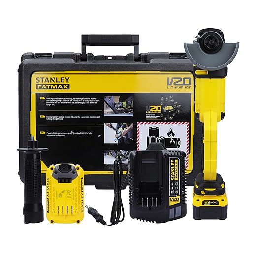 Stanley - SCG400M2K-B1 -20V 100MM GRINDER