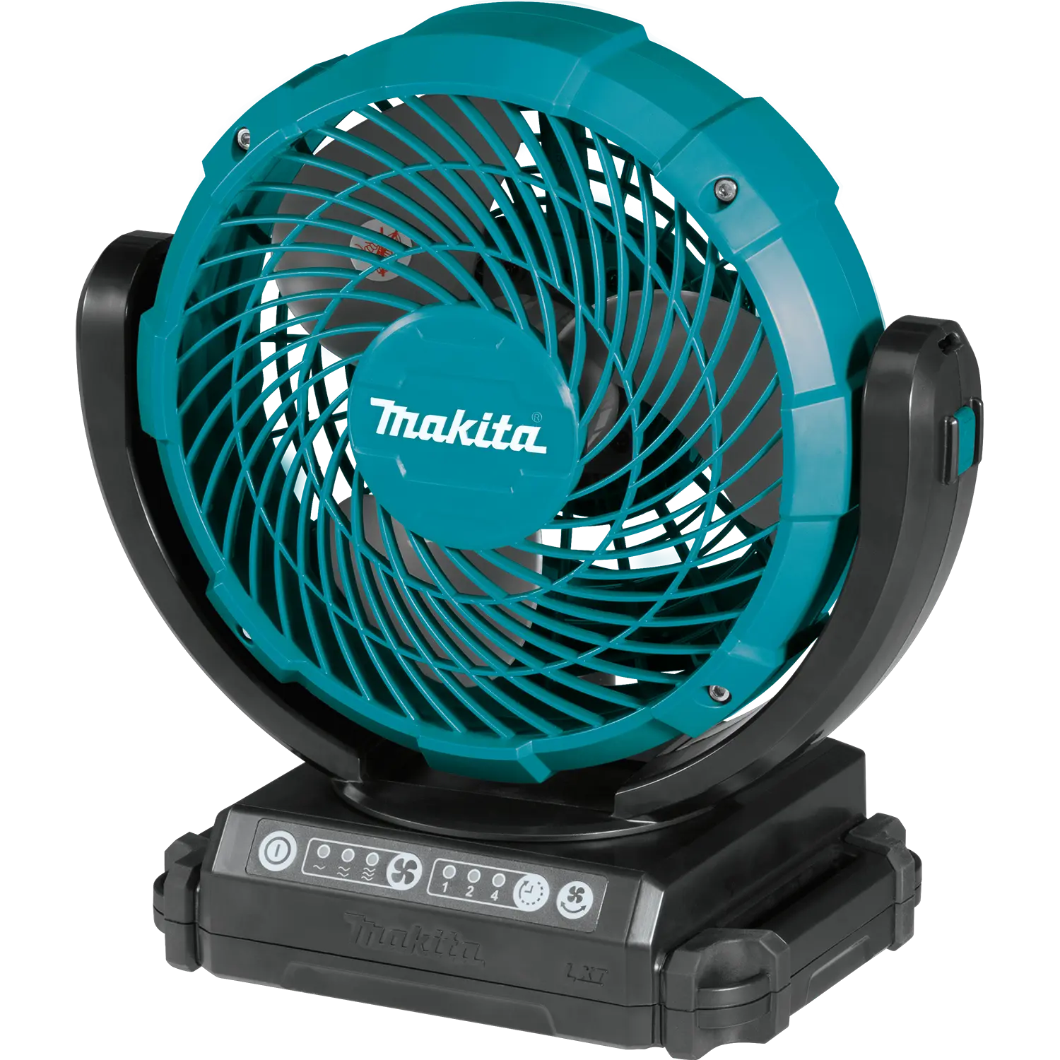 Makita portable fan on a white background