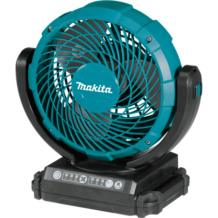 Makita portable fan on a white background