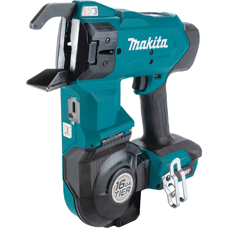 Makita XGT 40V max Brushless 16 Gauge Rebar Tying Tool, Tool Only, GRT01Z