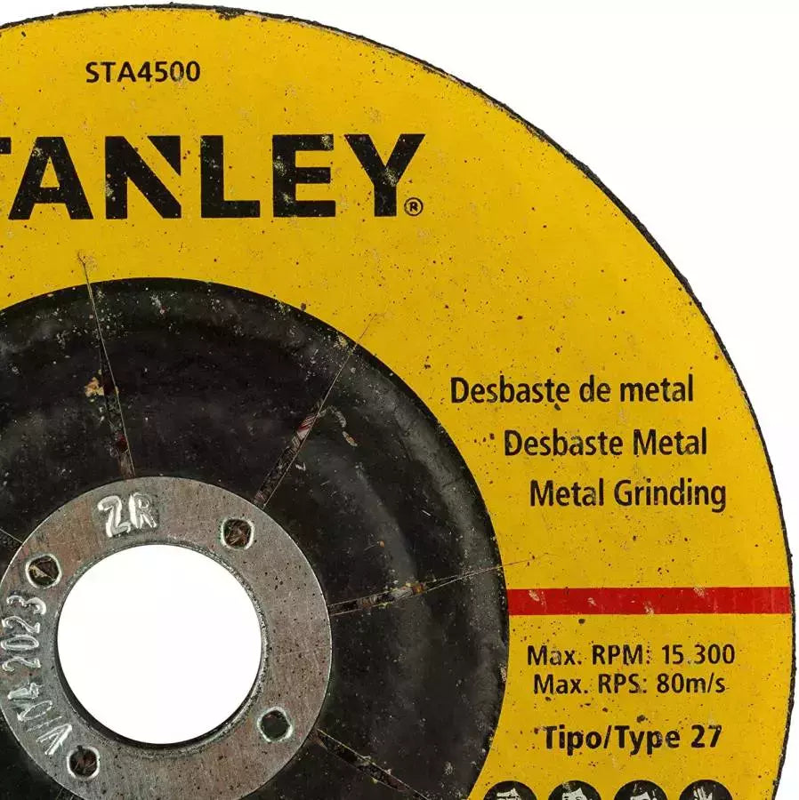 Stanley - 100mm Metal Bonded Abrasives Grinding Wheel (Set Of 25) - STA4500