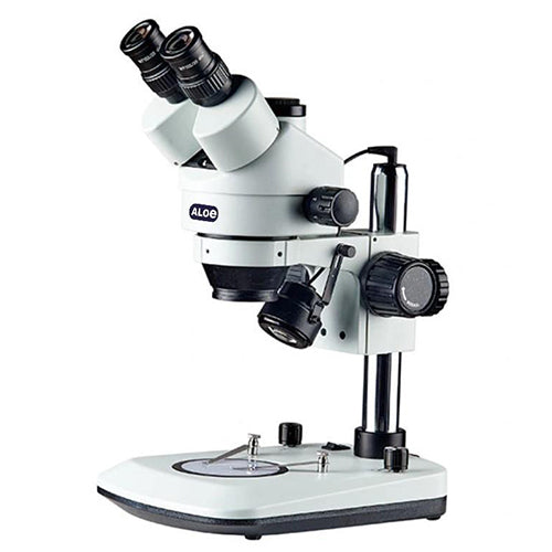 Aloe Tech Trinoculor Stereo Zoon Microscope, ASZ-45T