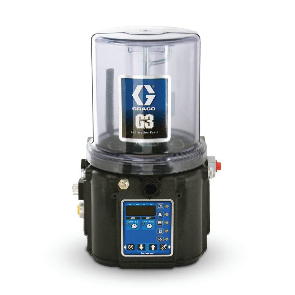 Graco G3™ Pro Grease Lubrication Pump, 24 VDC, 2 Litre, CPC, 96G028