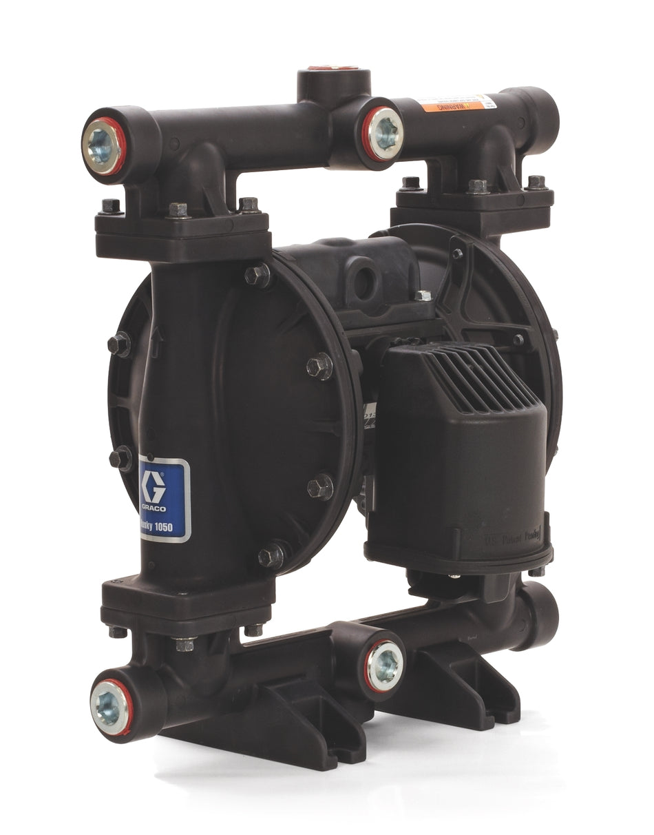 Graco Husky 1050 Series Air-Operated Double Diaphragm Transfer Pump for Oil Evacuation, Oil Transfer, BN/AC/TPE, 647731
