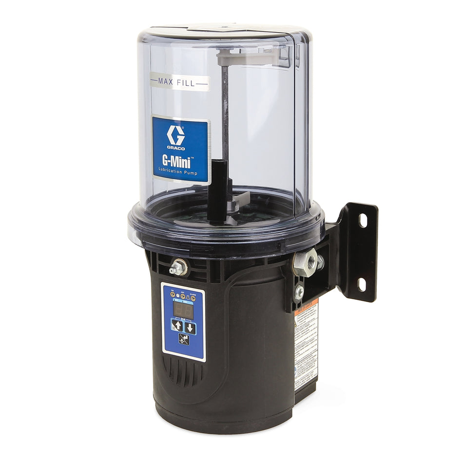 Graco G-Mini® Grease Lubrication Pump with Controller, 24 VDC, 2 Litre, 25R833