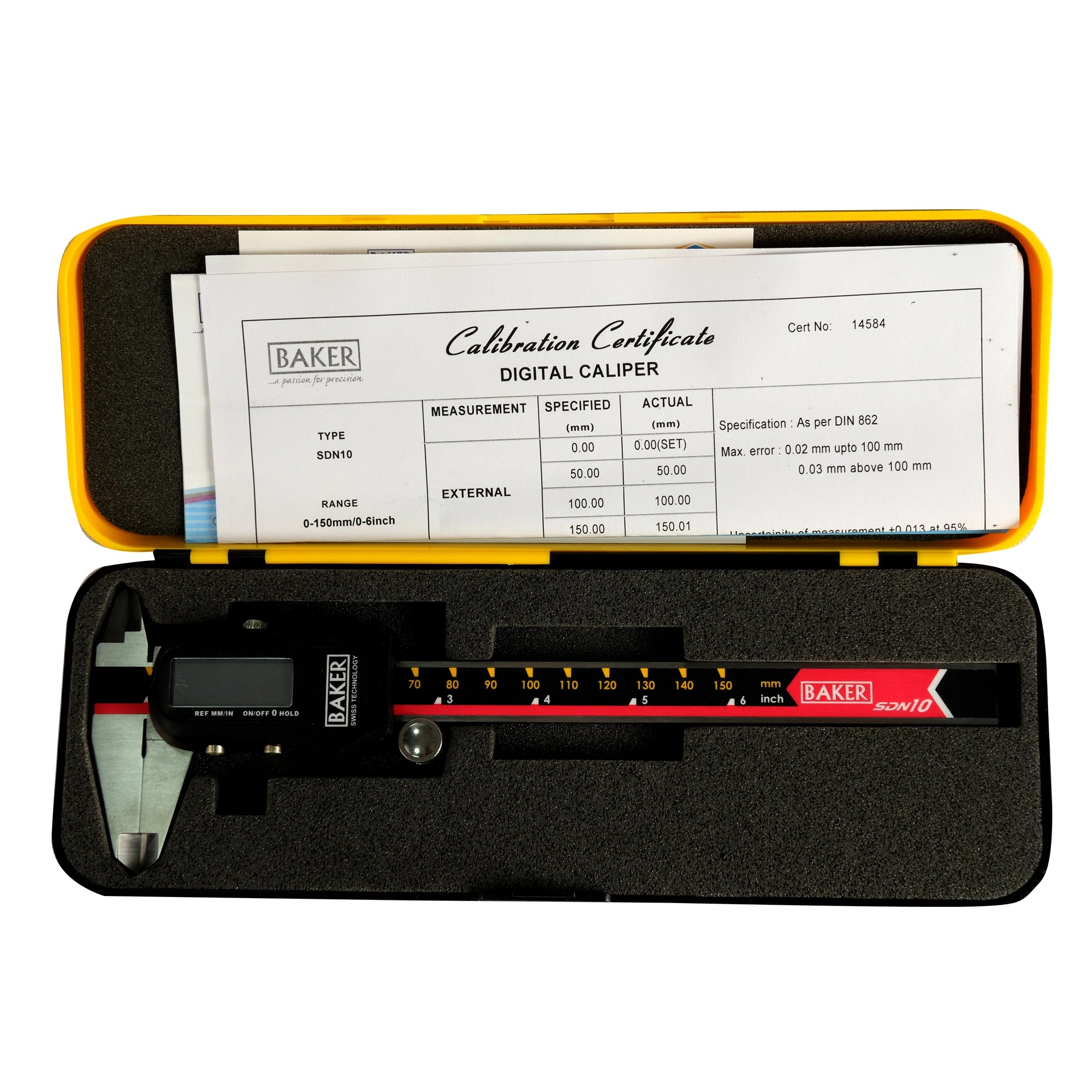 Baker SDN10 Digital Caliper
