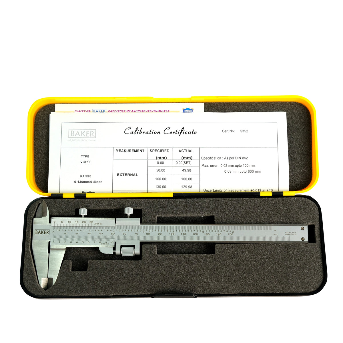 Baker VCF-10 Vernier Caliper