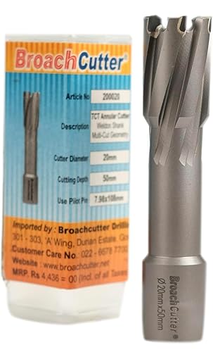 Broach Cutter with packaging on a white background