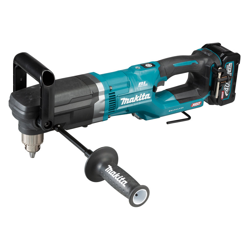 Makita 13 mm 40Vmax XGT BL ADT Cordless Angle Drill with Keyed Chuck, DA001GM101