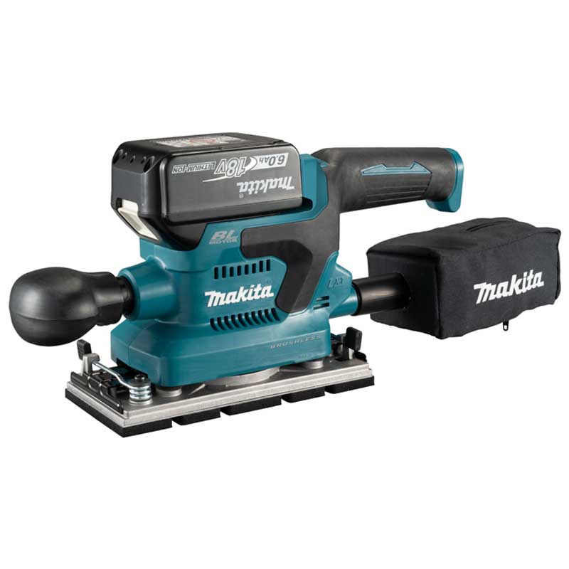 MAKITA 18V Cordless Finishing Sander, DBO380RTJ