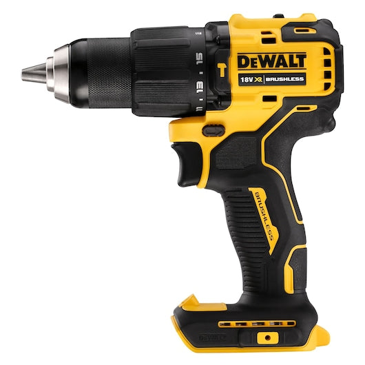 Dewalt 18V Cordless Brushless Hammer Drill Driver DCD709N-XJ