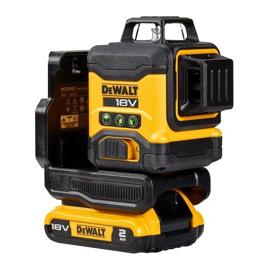 Dewalt 360° Multiline Laser 12V - Green DCLE34031D1-QW