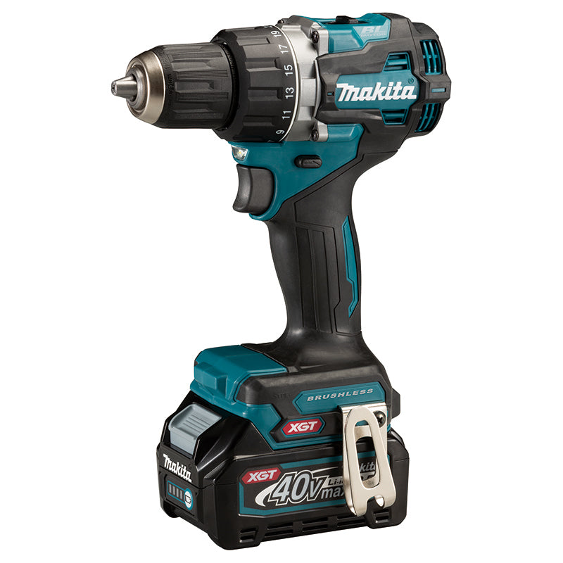 Makita 13 mm 40Vmax XGT BL Brushless Cordless Driver Drill, DF002GD201