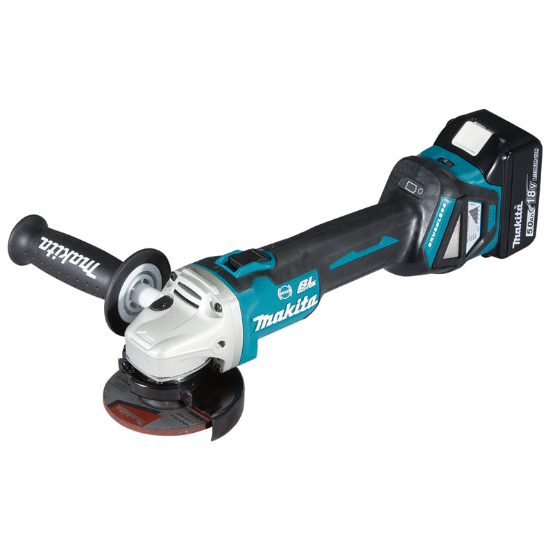 Makita 125 mm Cordless Angle Grinder, DGA517RTE