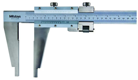 Mitutoyo caliper on a white background