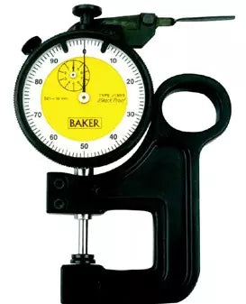 Baker 130/3 Dial Thickness Gauge, Reading 0.01mm, Range 10mm, Graduation 0-100