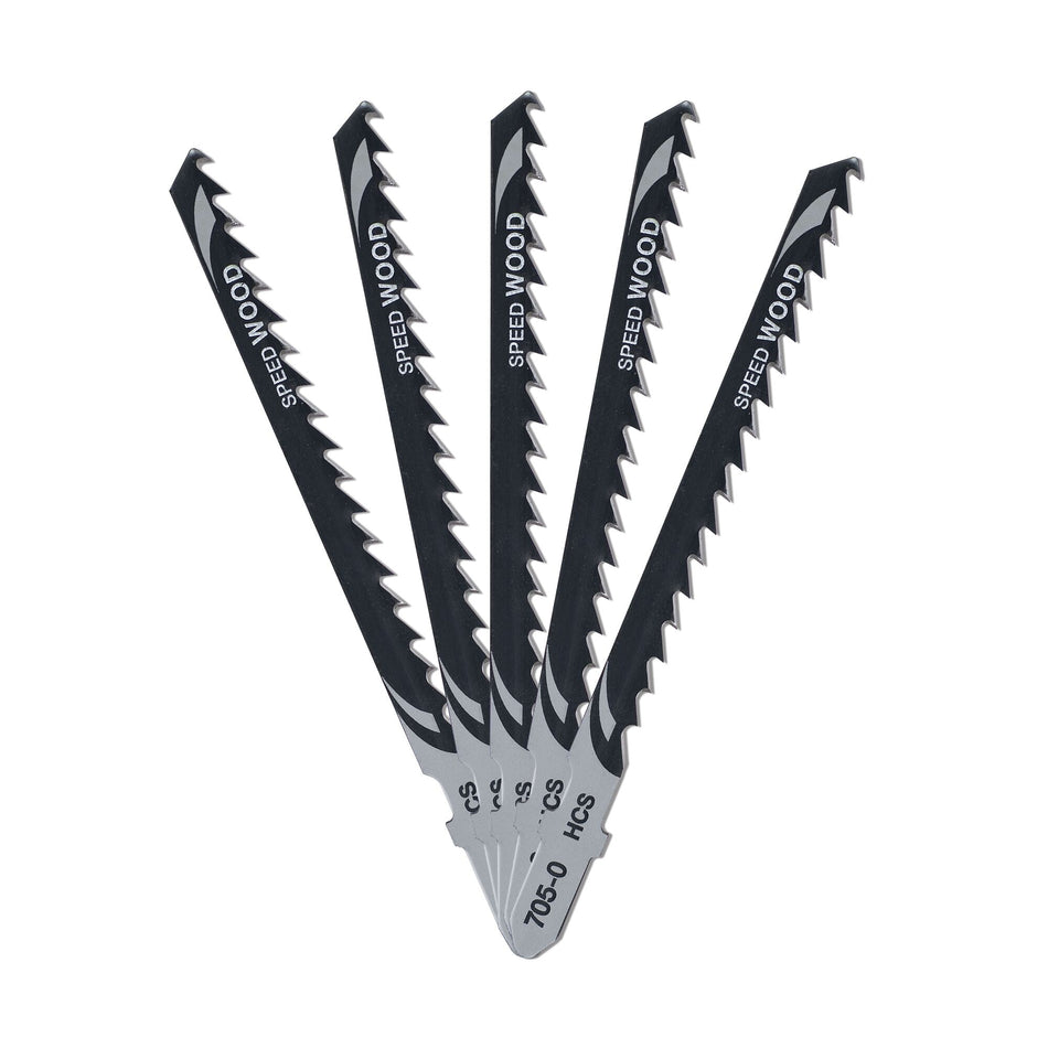 Dewalt 70mm T-Shank HCS Jigsaw Wood Blade (T244D) (Pack Of 5) DT2077-QZ
