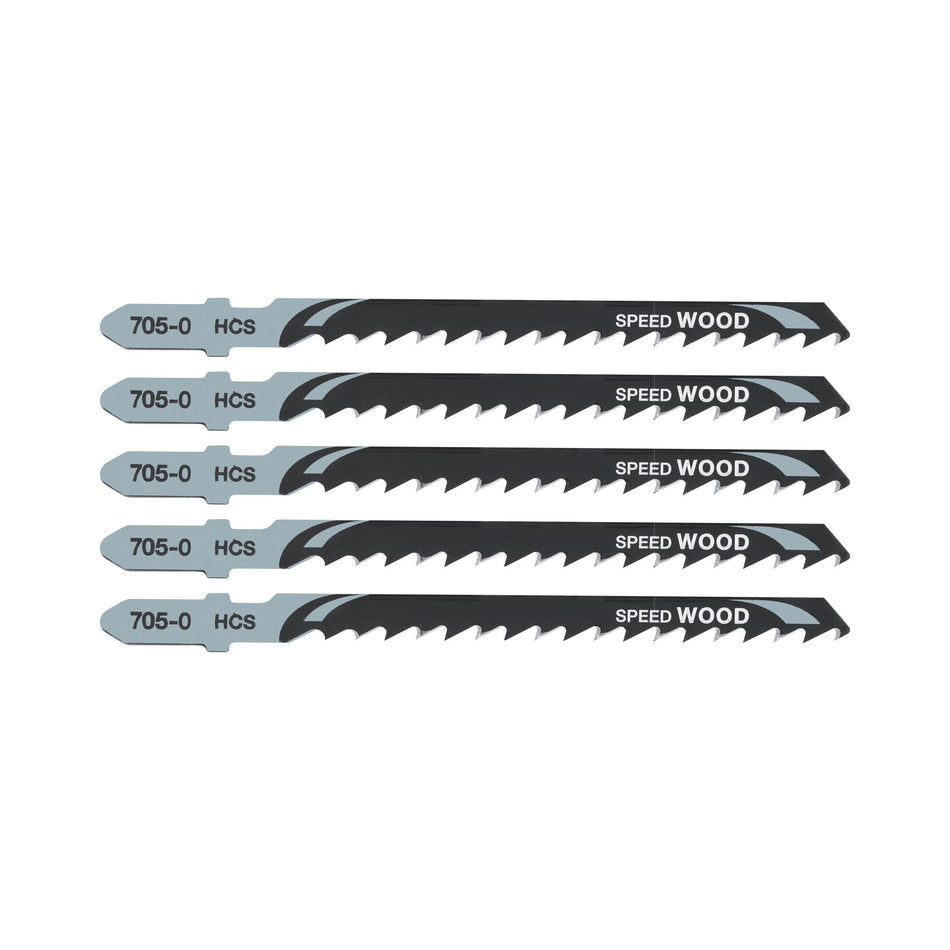 Dewalt 70mm T-Shank HCS Jigsaw Wood Blade (T244D) (Pack Of 5) DT2077-QZ