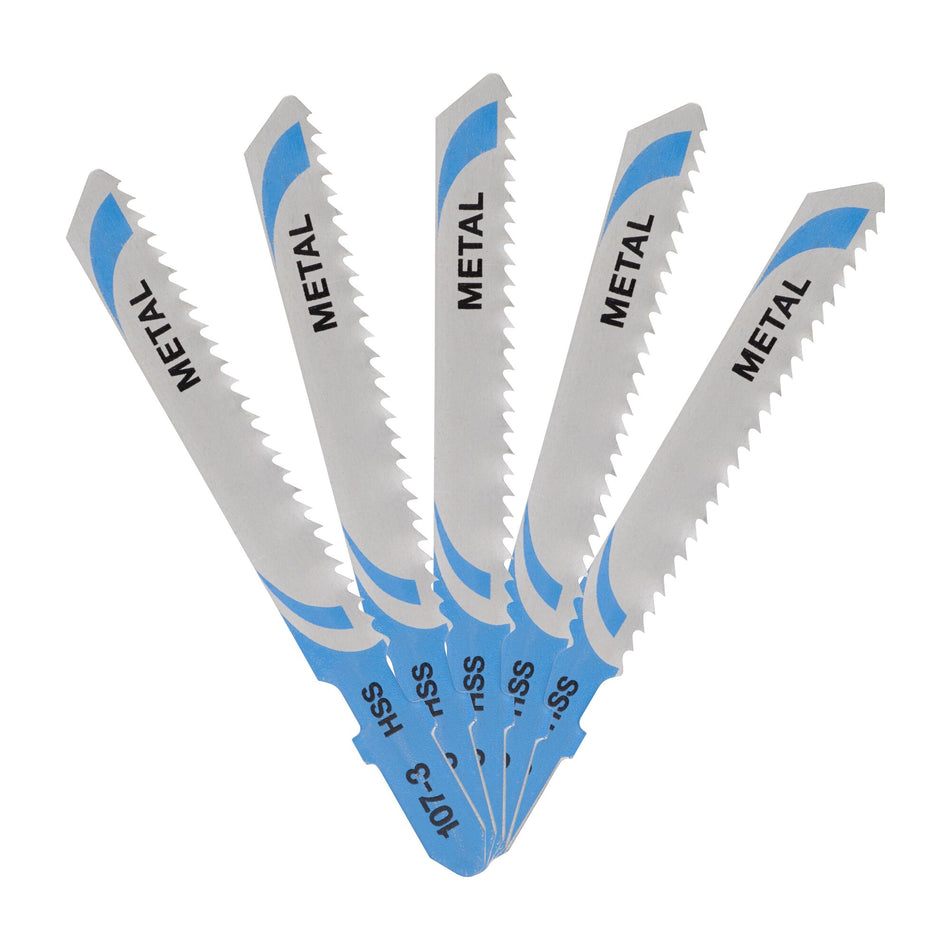 Dewalt 50mm T Shank HSS Jigsaw Blade Metal (T118B) (Pack Of 5) DT2161-QZ