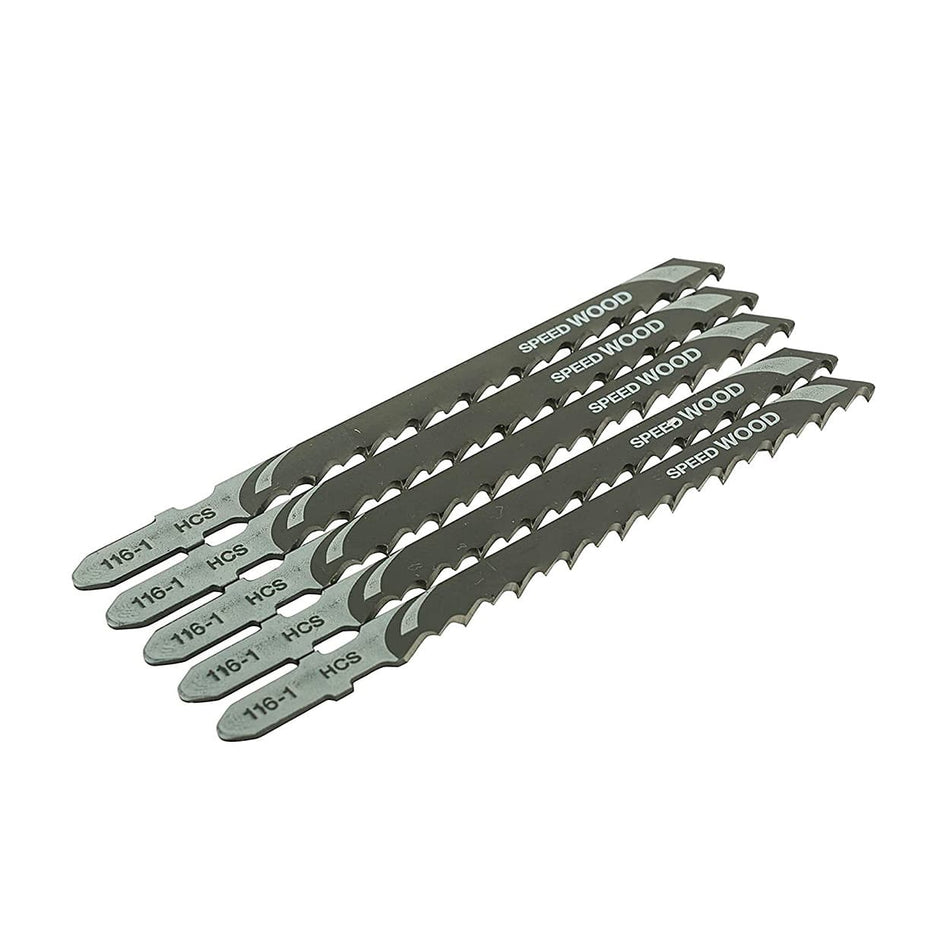 Dewalt 68mm T-Shank HCS Jigsaw Blade Wood (T144D) (Pack Of 5) DT2166-QZ