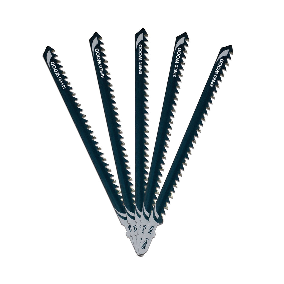 Dewalt 116mm T Shank HCS Jigsaw Blade Wood (T344D) (Pack Of 5) DT2169-QZ