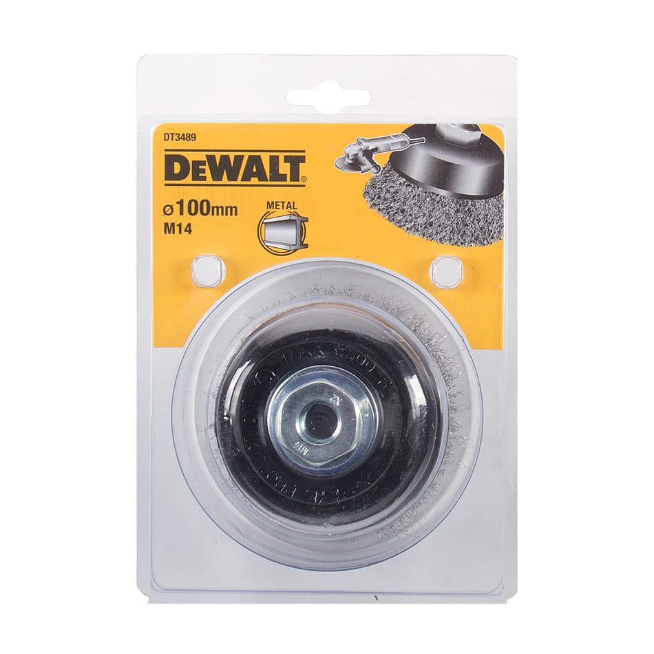 Dewalt Crimped wire cup brush A No 100 x M14 DT3489-QZ