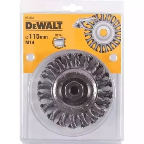 Dewalt WHEEL, WIRE, TWISTED KNOT - 115 mm DT3502-QZ