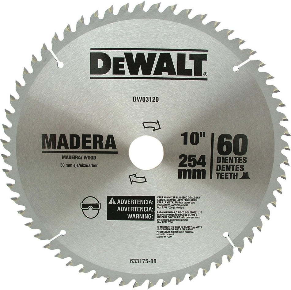 Dewalt Saw Blade 10" 80T Aluminum DW03210-IN