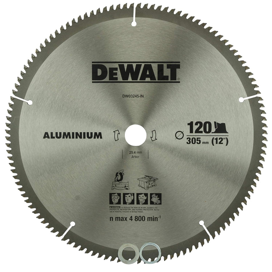 Dewalt Saw Blade 12" 120T Aluminum DW03245-IN