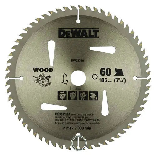 Dewalt 180mm 60T TCT Saw Blade DW03760-IN