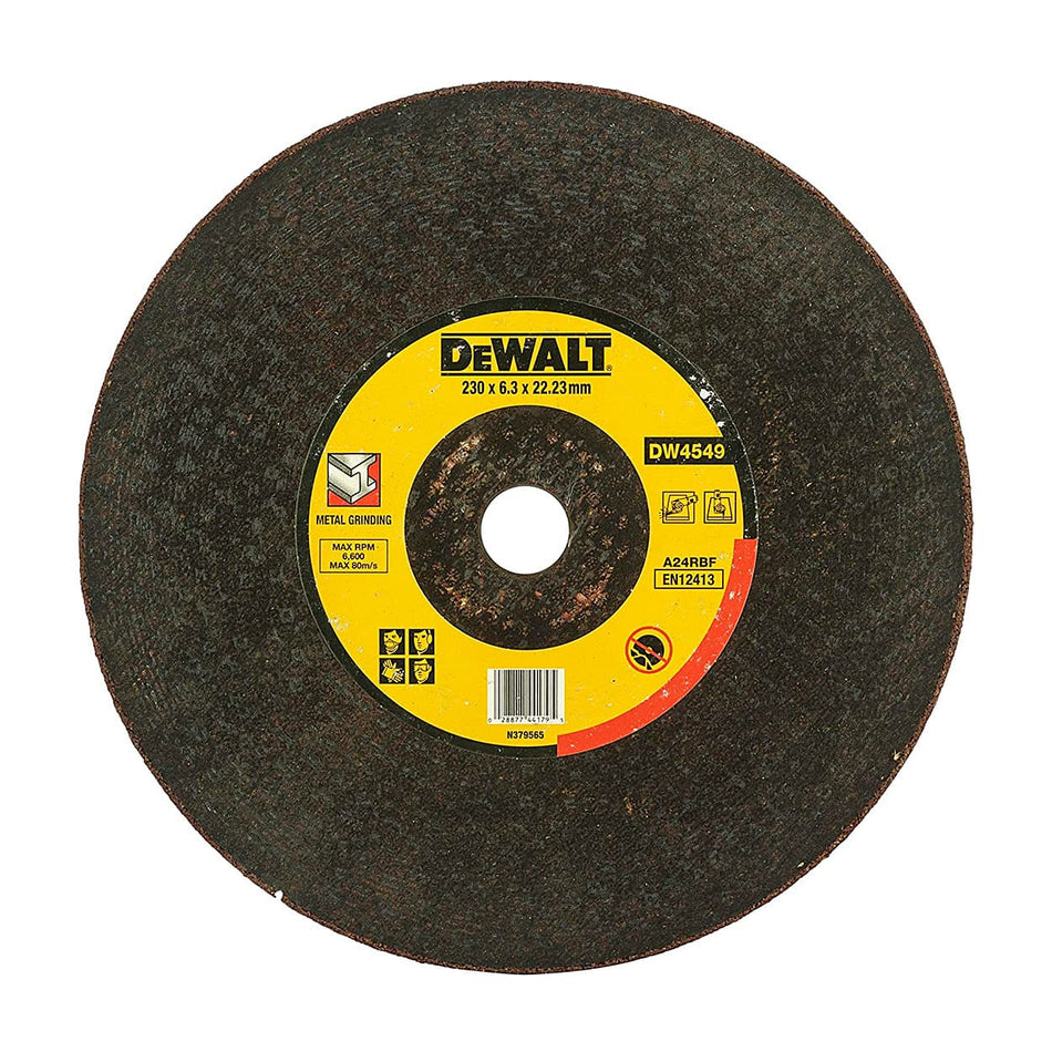 Dewalt DC Wheel 230 X 6.3 X 22.23 mm A24NBF DW4549
