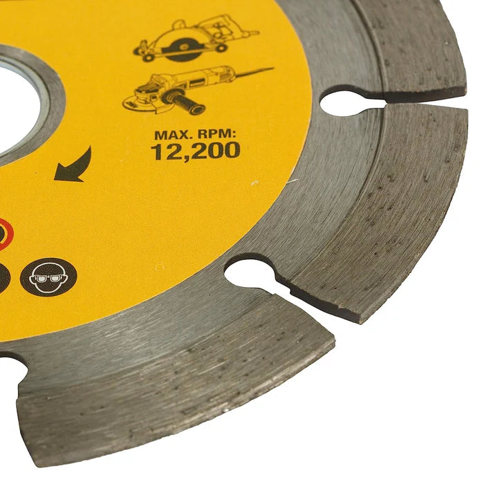 Dewalt 5" - 125mm x 22.23 Continuous Marble Cutting Blade (Pck Of 25) DW47502GB25-IN