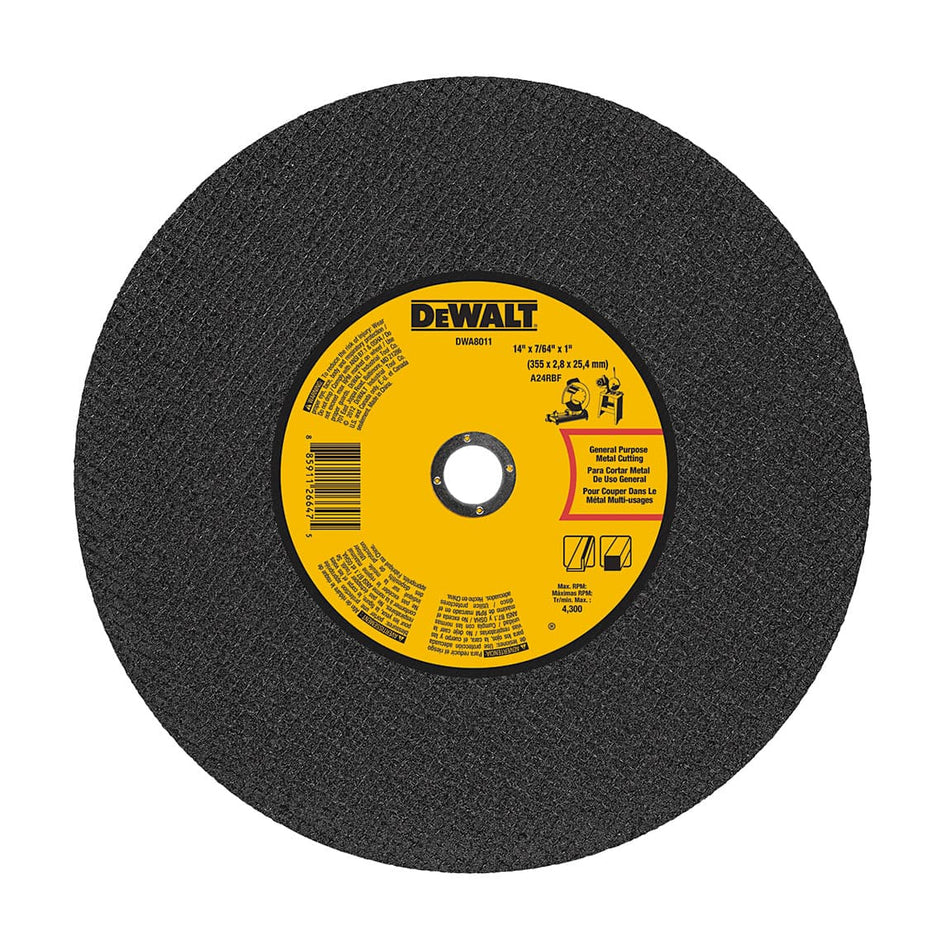 Dewalt 355 mm X 3.0 mm Rough Cutting Wheel- Box of 25 DWA8011R