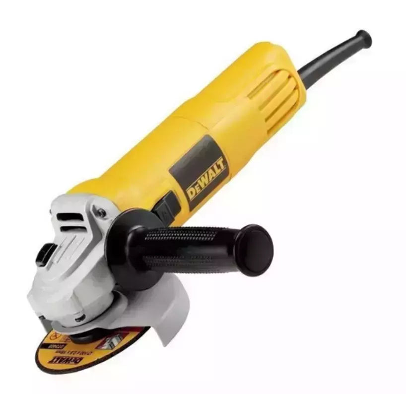 Dewalt 950W 100mm Small Angle Grinder with Variable speed No Volt Release & Soft Start DWE4118-B1